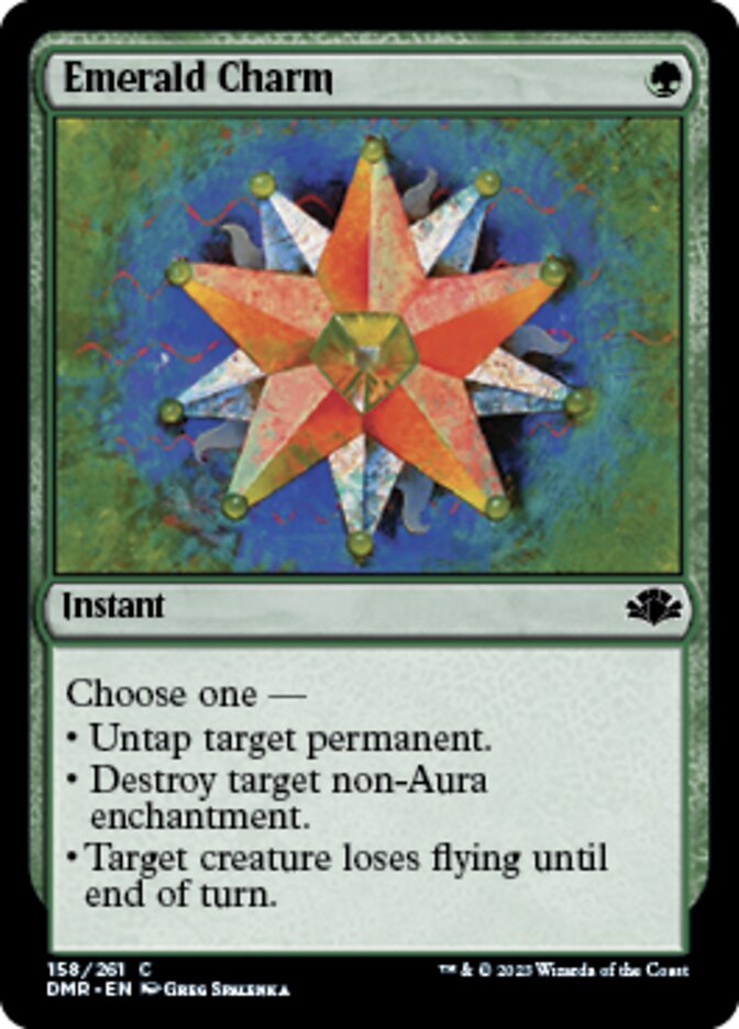 Emerald Charm [Dominaria Remastered] | Gam3 Escape