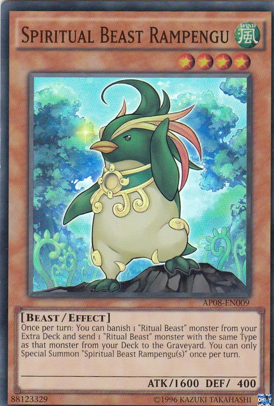 Spiritual Beast Rampengu [AP08-EN009] Super Rare | Gam3 Escape