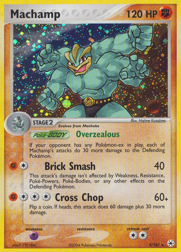 Machamp (9/101) [EX: Hidden Legends] | Gam3 Escape