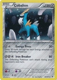 Cobalion (84/101) (Cosmos Holo) (Blister Exclusive) [Black & White: Noble Victories] | Gam3 Escape