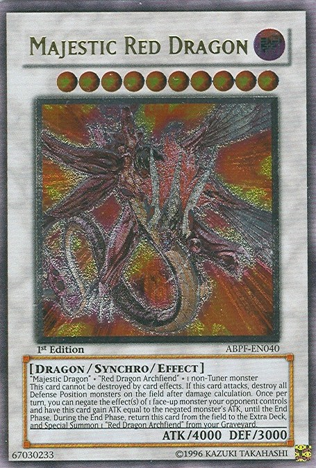 Majestic Red Dragon (UTR) [ABPF-EN040] Ultimate Rare | Gam3 Escape