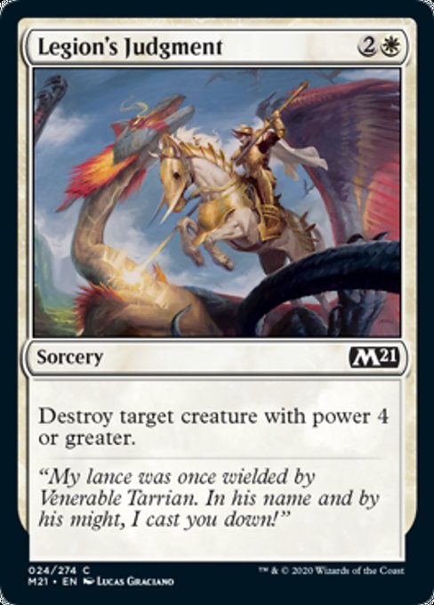 Legion's Judgment [Core Set 2021] | Gam3 Escape