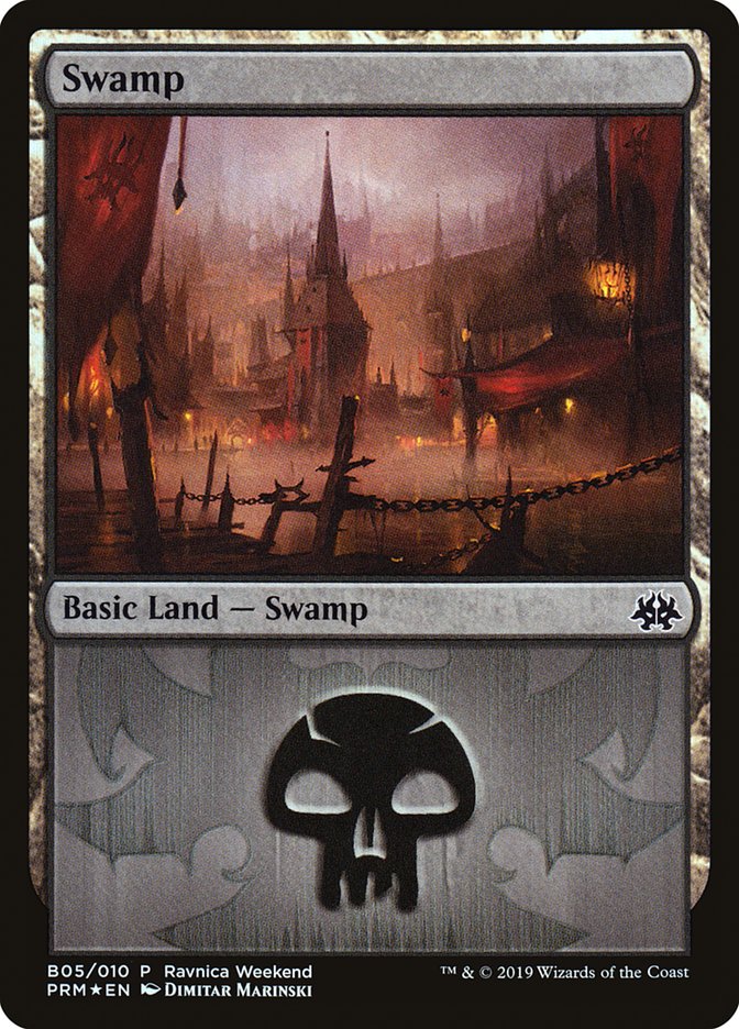 Swamp (B05) [Ravnica Allegiance Guild Kit] | Gam3 Escape