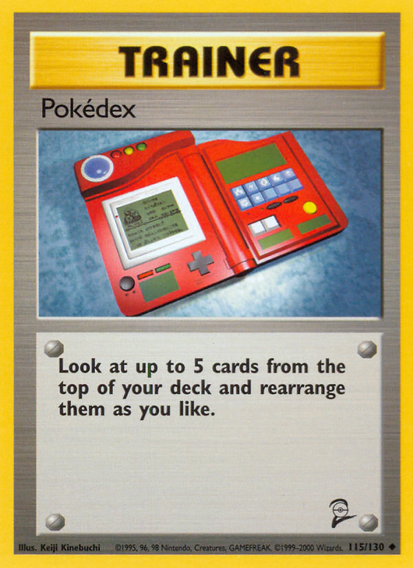 Pokedex (115/130) [Base Set 2] | Gam3 Escape