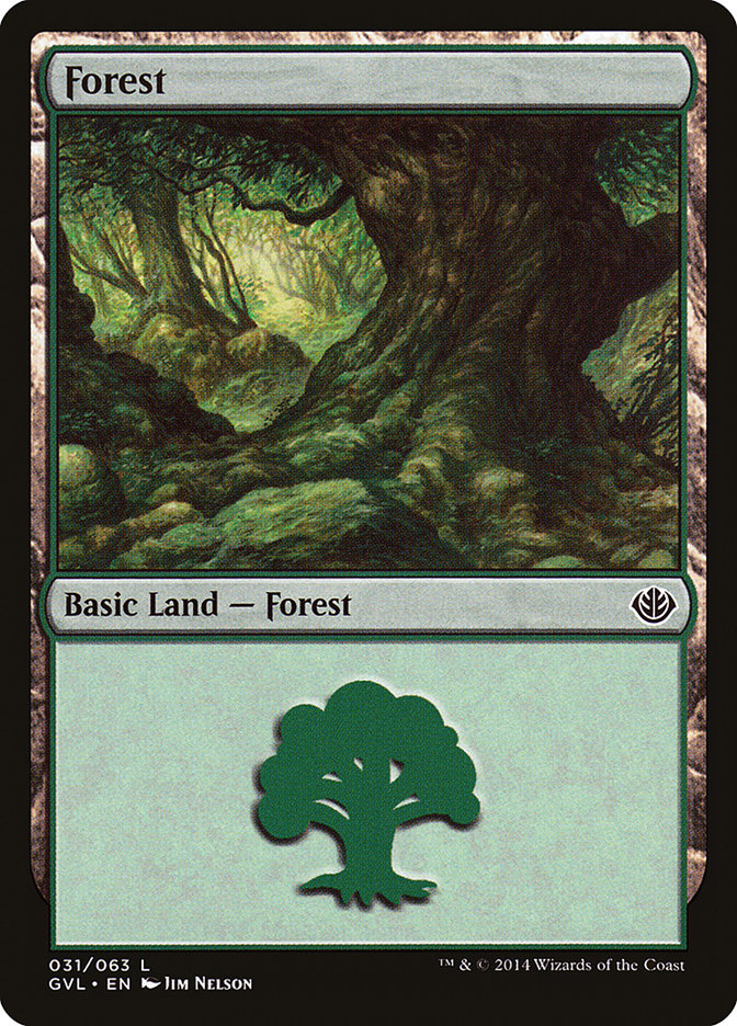 Forest (31) (Garruk vs. Liliana) [Duel Decks Anthology] | Gam3 Escape