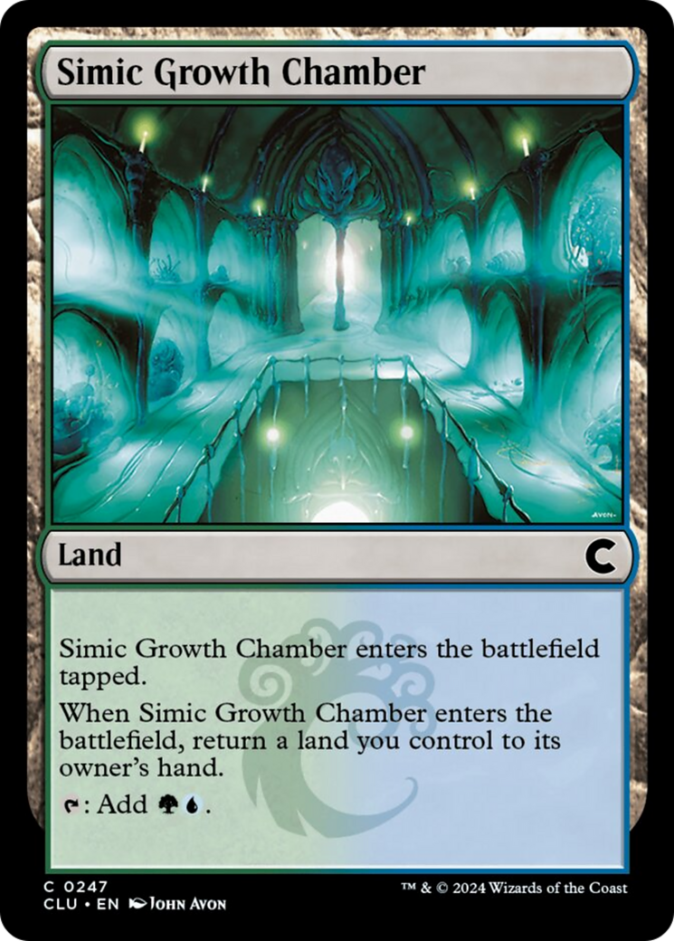 Simic Growth Chamber [Ravnica: Clue Edition] | Gam3 Escape