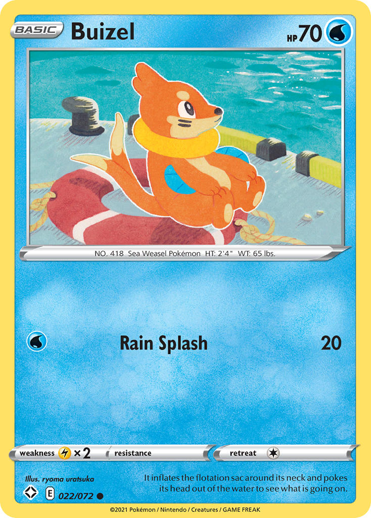 Buizel (022/072) [Sword & Shield: Shining Fates] | Gam3 Escape