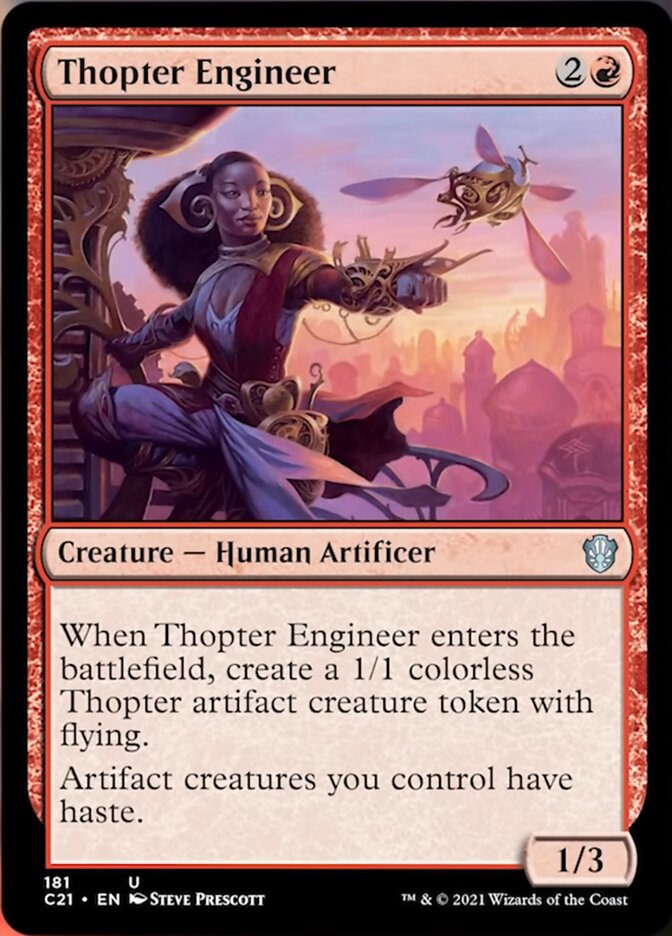 Thopter Engineer [Commander 2021] | Gam3 Escape