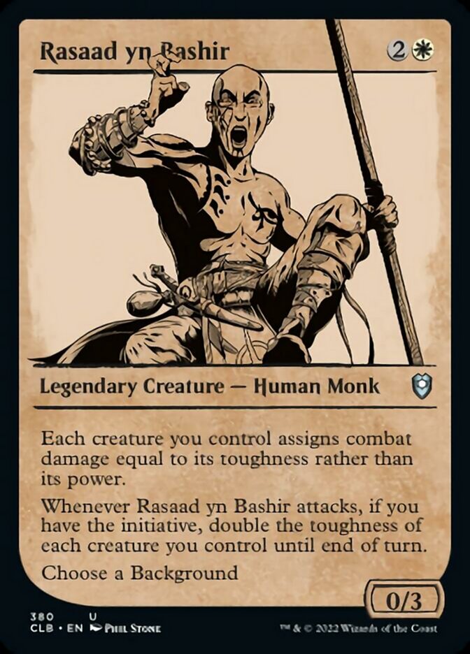 Rasaad yn Bashir (Showcase) [Commander Legends: Battle for Baldur's Gate] | Gam3 Escape