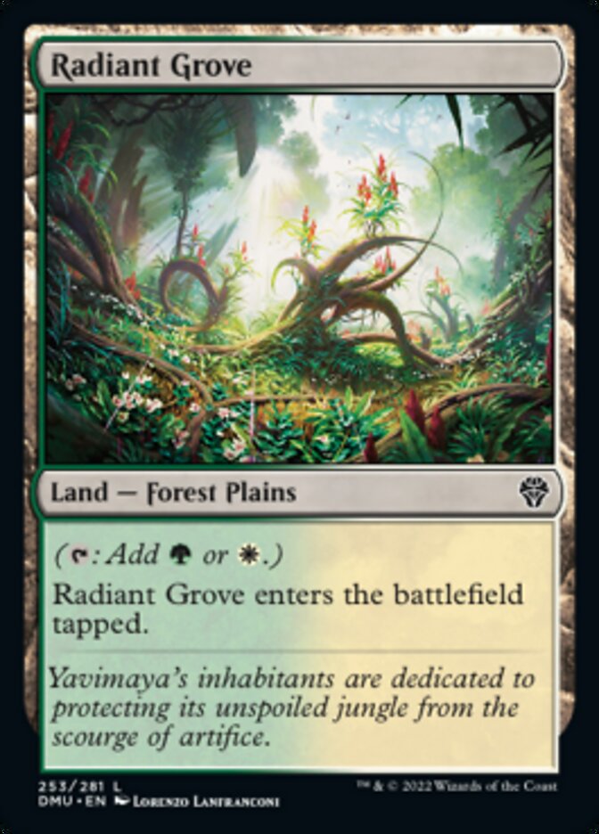 Radiant Grove [Dominaria United] | Gam3 Escape