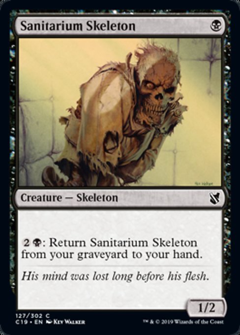 Sanitarium Skeleton [Commander 2019] | Gam3 Escape