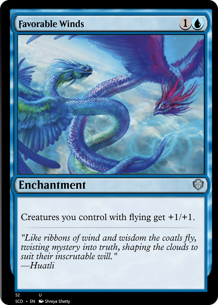 Favorable Winds [Starter Commander Decks] | Gam3 Escape