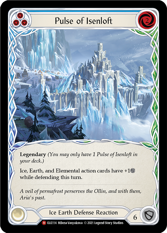 Pulse of Isenloft [ELE114] (Tales of Aria)  1st Edition Cold Foil | Gam3 Escape