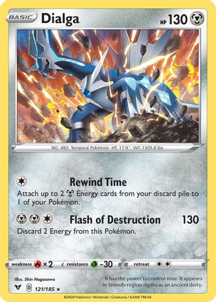 Dialga (121/185) (Theme Deck Exclusive) [Sword & Shield: Vivid Voltage] | Gam3 Escape