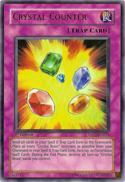 Crystal Counter [DP07-EN024] Ultra Rare | Gam3 Escape