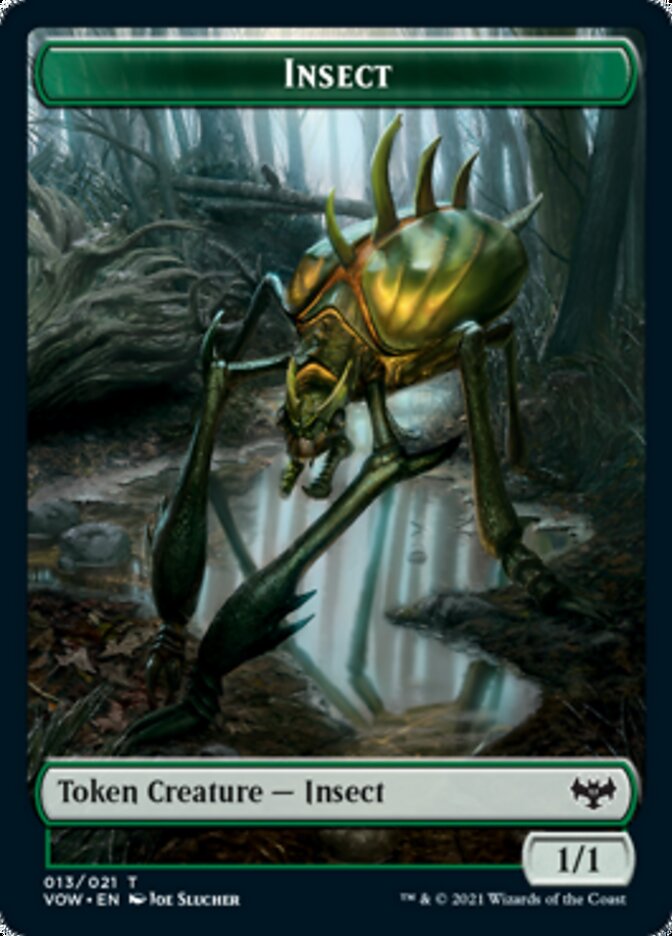 Insect Token [Innistrad: Crimson Vow Tokens] | Gam3 Escape