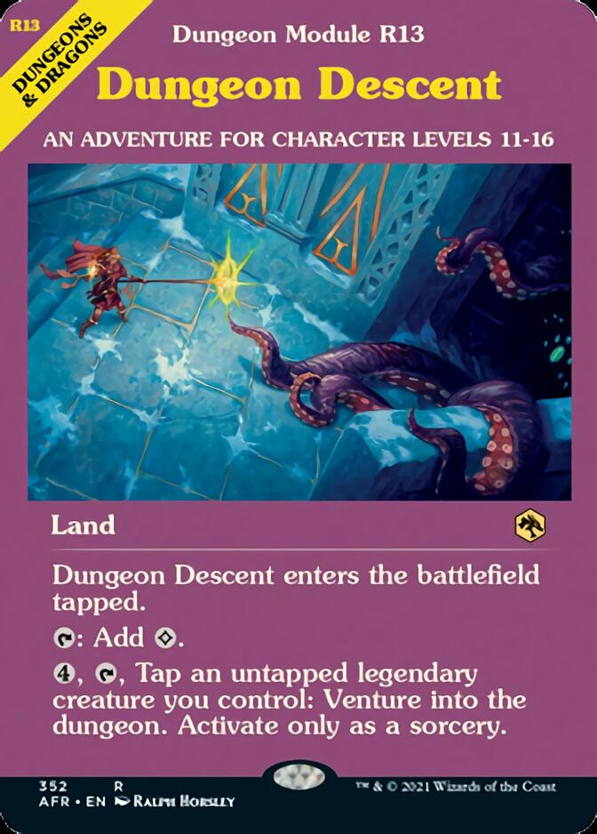 Dungeon Descent (Dungeon Module) [Dungeons & Dragons: Adventures in the Forgotten Realms] | Gam3 Escape