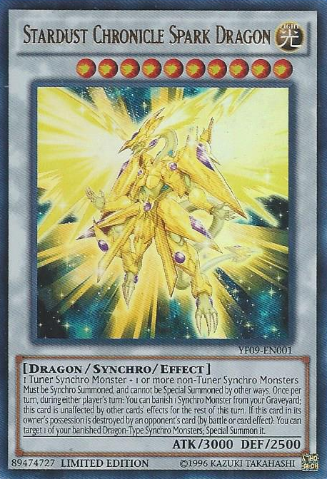 Stardust Chronicle Spark Dragon [YF09-EN001] Ultra Rare | Gam3 Escape