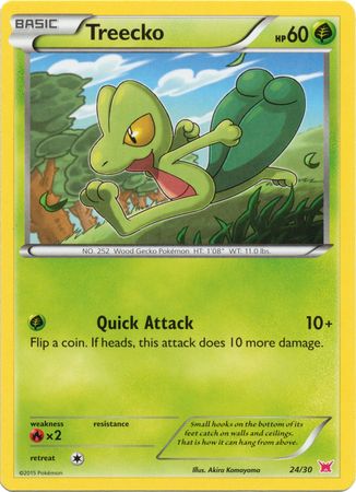 Treecko (24/30) [XY: Trainer Kit 2 - Latias] | Gam3 Escape