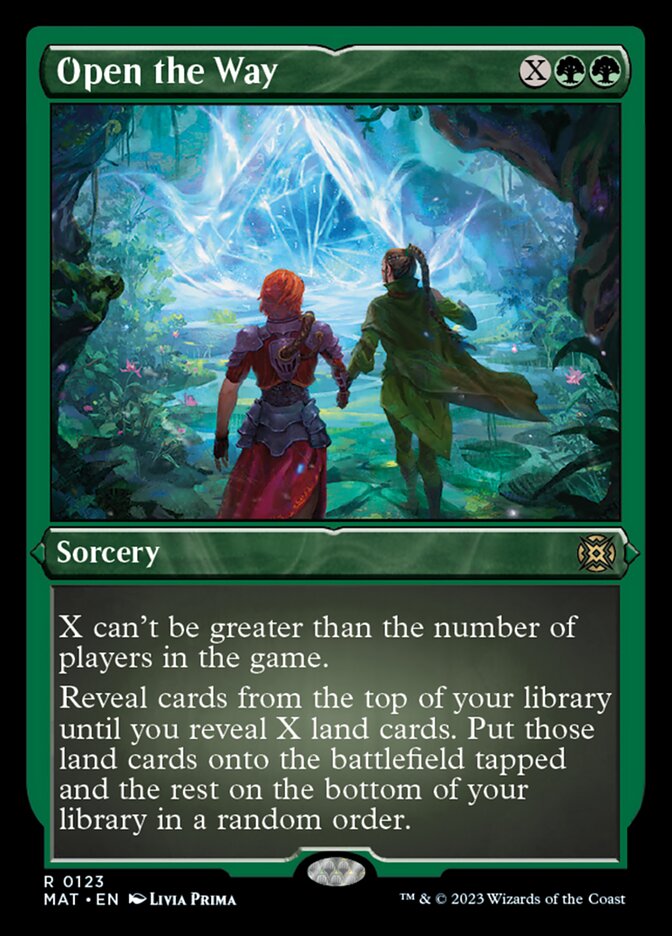 Open the Way (Foil Etched) [March of the Machine: The Aftermath] | Gam3 Escape