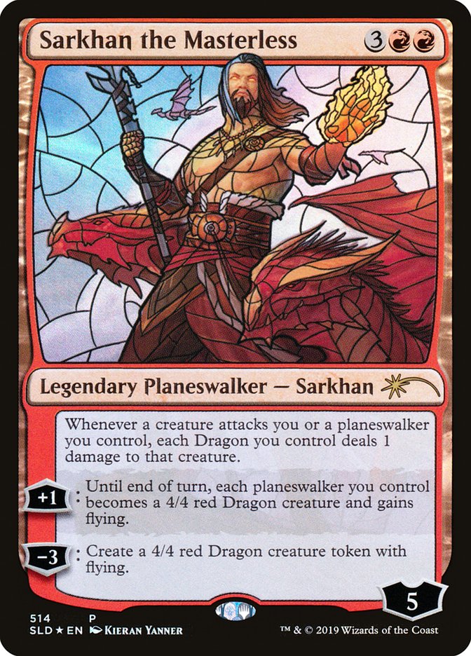 Sarkhan the Masterless (Stained Glass) [Secret Lair Drop Promos] | Gam3 Escape