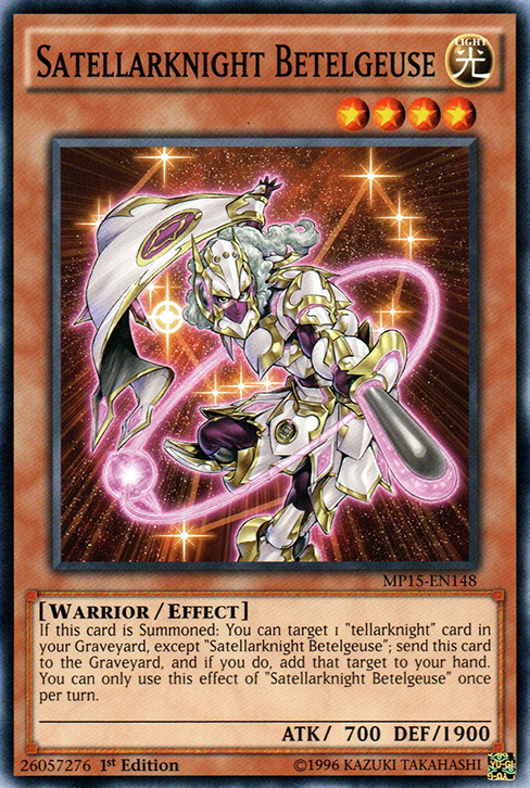 Satellarknight Betelgeuse [MP15-EN148] Common | Gam3 Escape