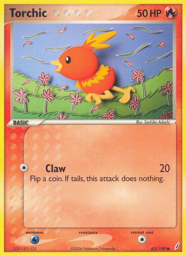 Torchic (65/100) [EX: Crystal Guardians] | Gam3 Escape