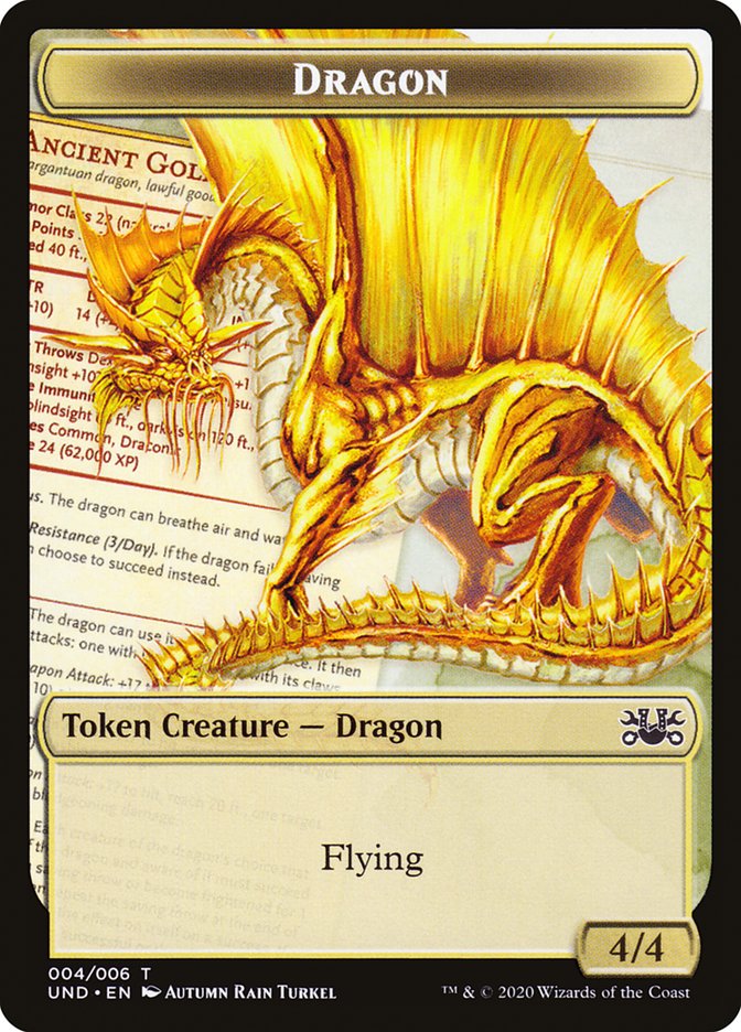 Beeble // Dragon Double-sided Token [Unsanctioned Tokens] | Gam3 Escape