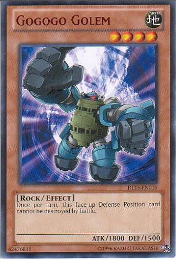 Gogogo Golem (Red) [DL15-EN010] Rare | Gam3 Escape