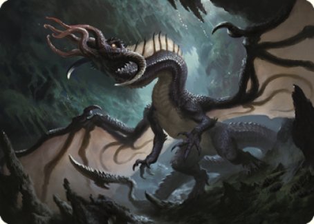 Brainstealer Dragon Art Card [Commander Legends: Battle for Baldur's Gate Art Series] | Gam3 Escape