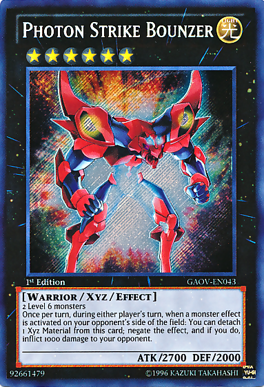 Photon Strike Bounzer [GAOV-EN043] Secret Rare | Gam3 Escape