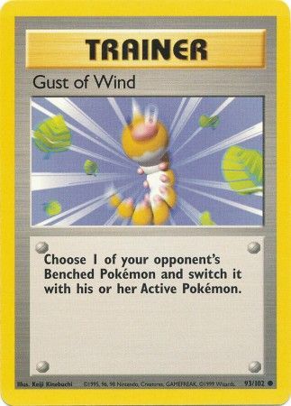 Gust of Wind (93/102) [Base Set Unlimited] | Gam3 Escape