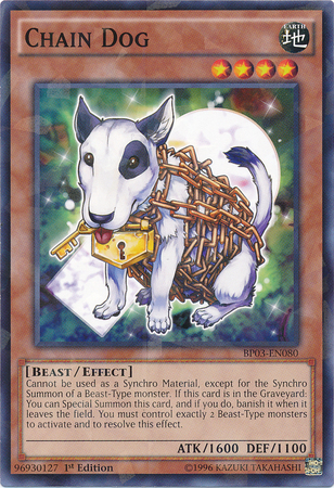 Chain Dog (Shatterfoil) [BP03-EN080] Common | Gam3 Escape