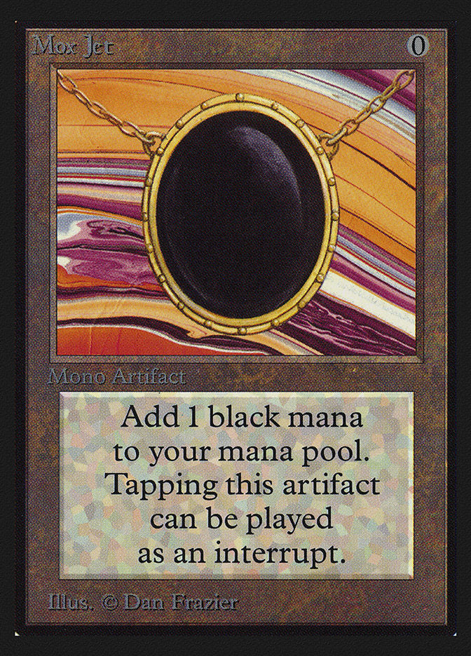 Mox Jet (Black Stone) [International Collectors’ Edition] | Gam3 Escape