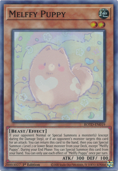 Melffy Puppy [ROTD-EN019] Super Rare | Gam3 Escape