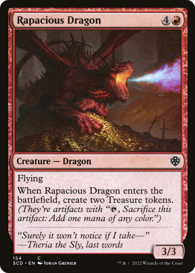 Rapacious Dragon [Starter Commander Decks] | Gam3 Escape