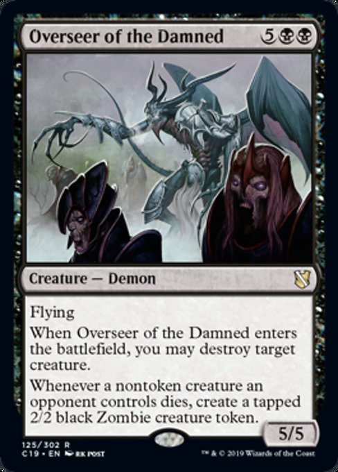 Overseer of the Damned [Commander 2019] | Gam3 Escape