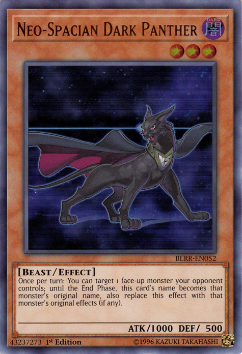 Neo-Spacian Dark Panther [BLRR-EN052] Ultra Rare | Gam3 Escape