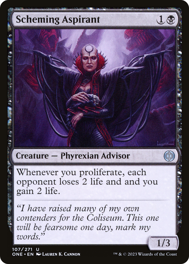 Scheming Aspirant [Phyrexia: All Will Be One] | Gam3 Escape