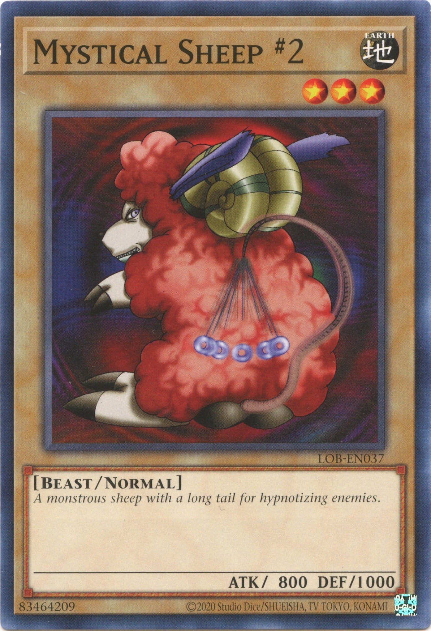 Mystical Sheep #2 (25th Anniversary) [LOB-EN037] Common | Gam3 Escape