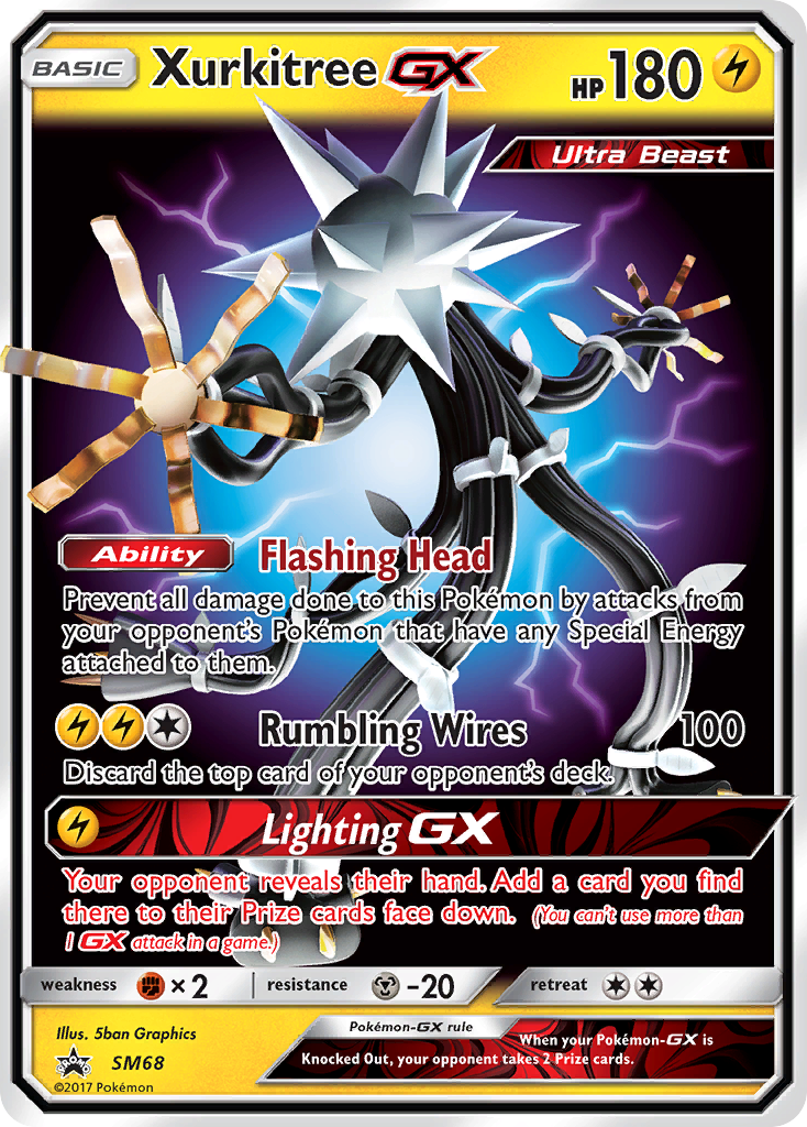 Xurkitree GX (SM68) [Sun & Moon: Black Star Promos] | Gam3 Escape