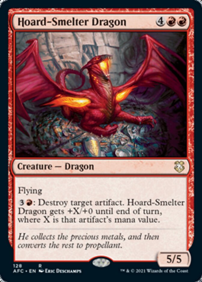 Hoard-Smelter Dragon [Dungeons & Dragons: Adventures in the Forgotten Realms Commander] | Gam3 Escape