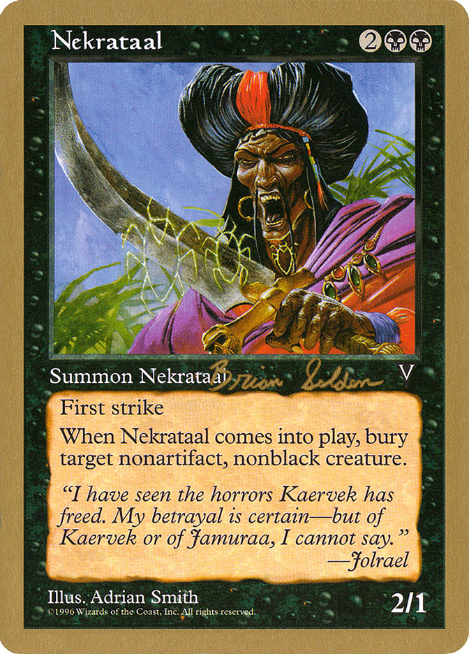 Nekrataal (Brian Selden) [World Championship Decks 1998] | Gam3 Escape