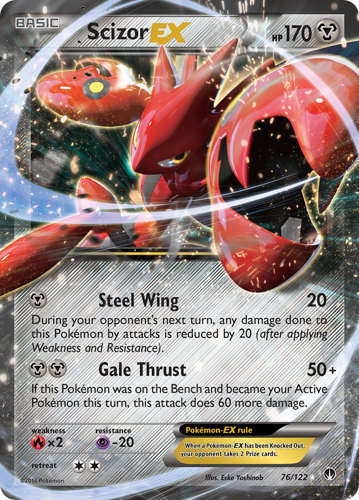 Scizor EX (76/122) [XY: BREAKpoint] | Gam3 Escape