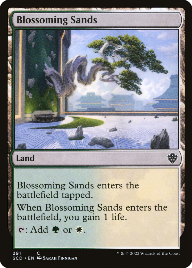 Blossoming Sands [Starter Commander Decks] | Gam3 Escape