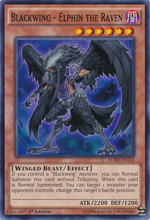 Blackwing - Elphin the Raven [LC5D-EN116] Common | Gam3 Escape