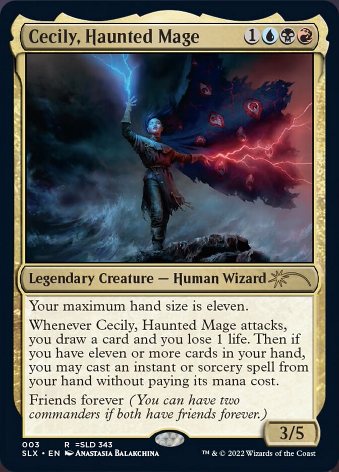 Cecily, Haunted Mage [Secret Lair: Universes Within] | Gam3 Escape
