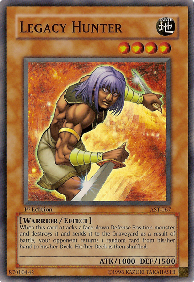 Legacy Hunter [AST-067] Super Rare | Gam3 Escape