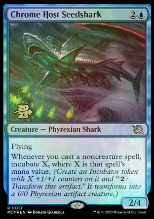 Chrome Host Seedshark [March of the Machine Prerelease Promos] | Gam3 Escape