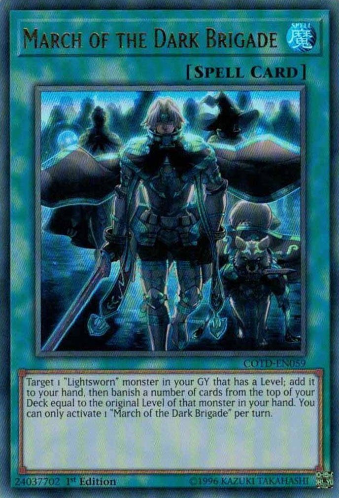 March of the Dark Brigade [COTD-EN059] Ultra Rare | Gam3 Escape